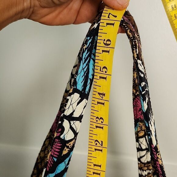 VERA BRADLEY Large Floral Quilted Light-weight Travel Overnighter Travel Duffle - Picture 8 of 11